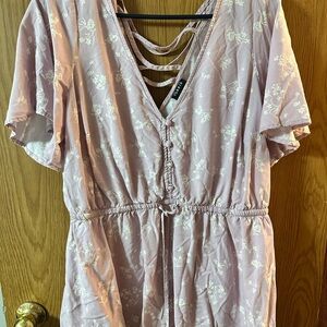 Torrid Pink Floral Top